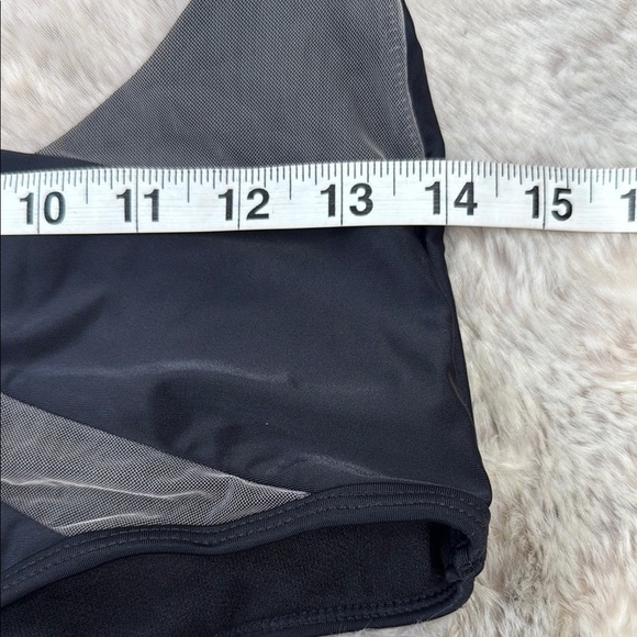 Black One-Shoulder Cutout Swimsuit - Picture 11 of 12